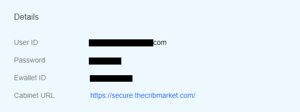 Обзор Crib Markets — Регистрационные данные