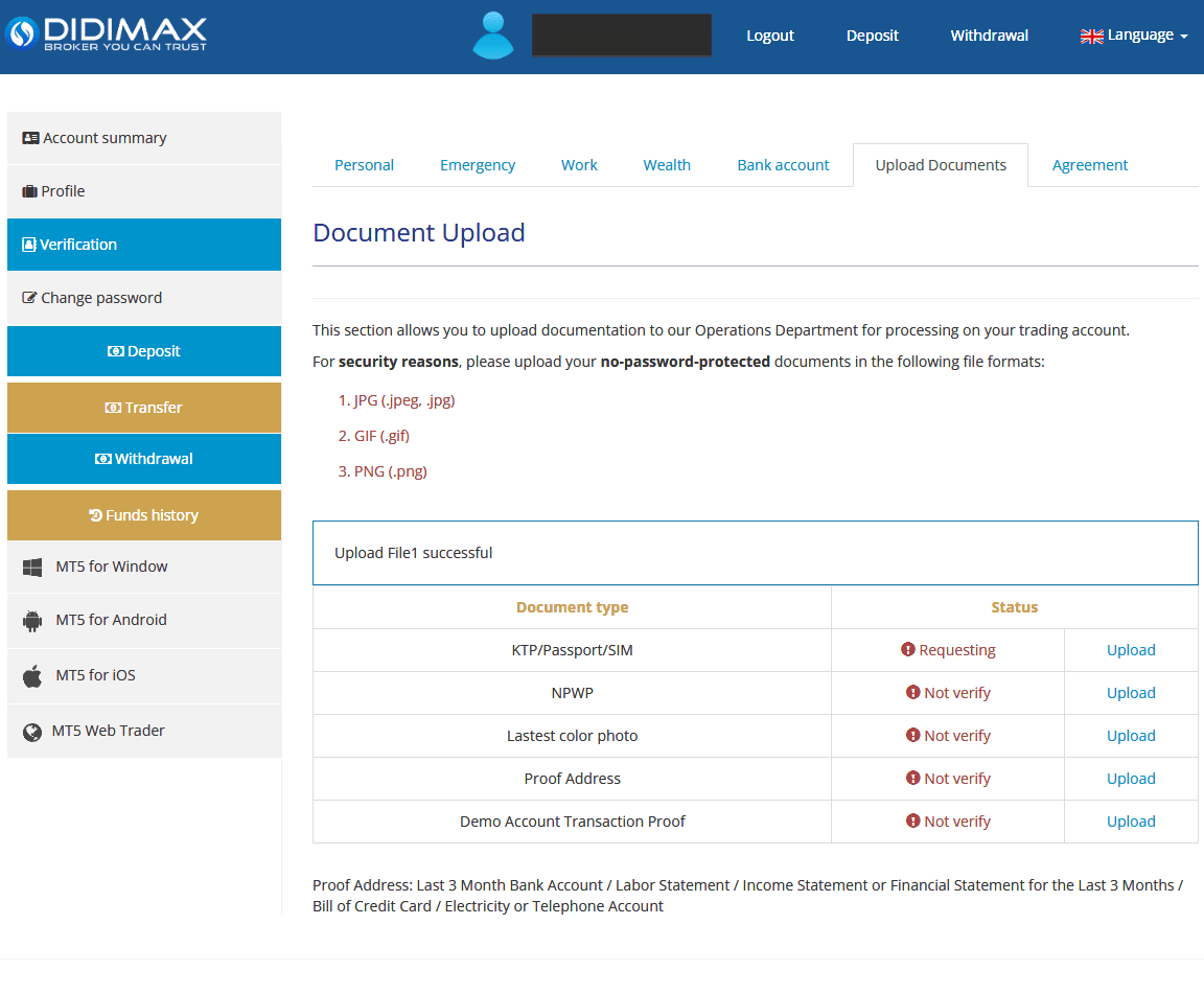 Обзор Didimax — Верификация