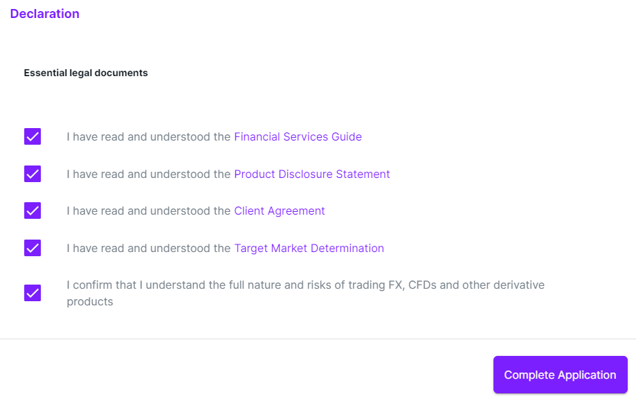 Обзор DNA Markets — Регистрация: Согласие