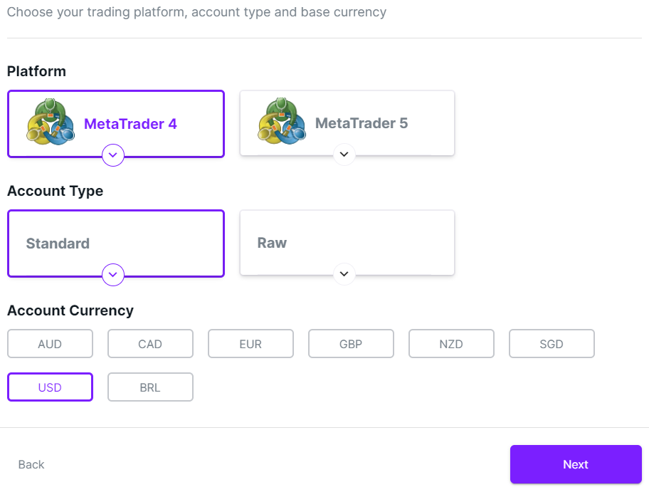 Обзор DNA Markets — Регистрация: Торговая платформа, тип счета и другие параметры