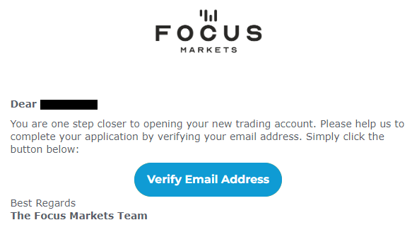 Обзор Focus Markets — Регистрации Личного кабинета: шаг2