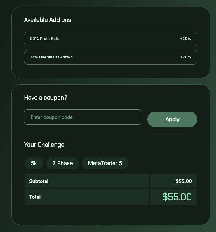 Обзор Funding Frontier — Скидки и дополнительные опции