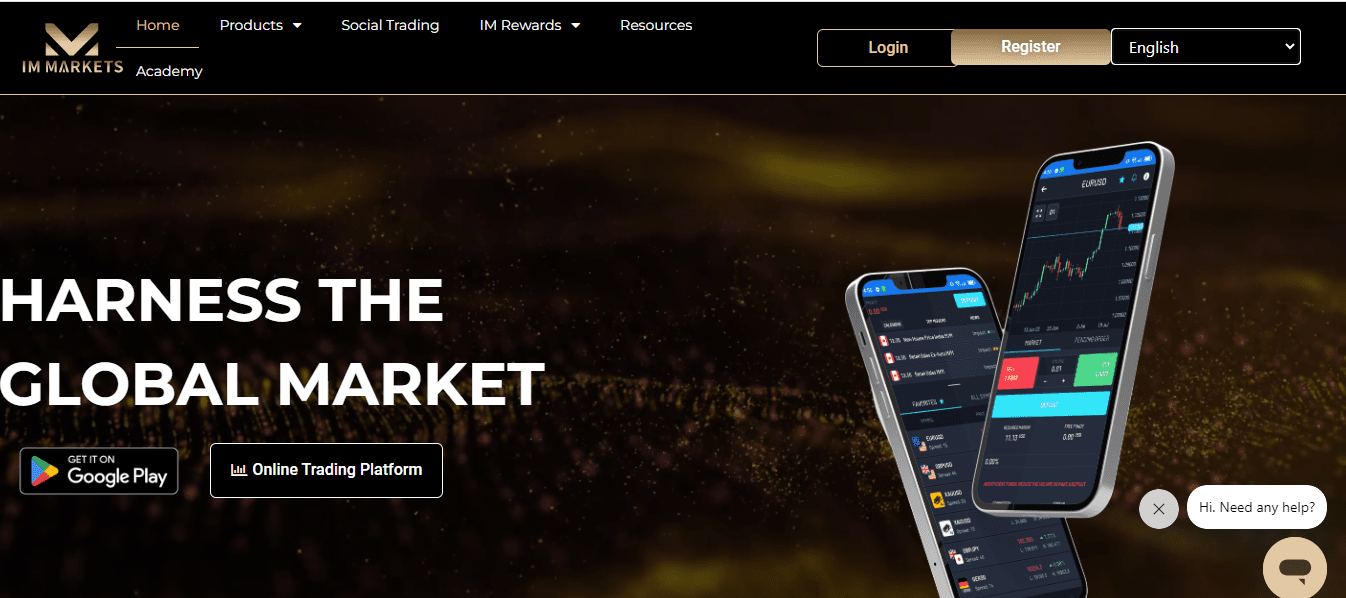 Обзор IM Markets — Запуск регистрации
