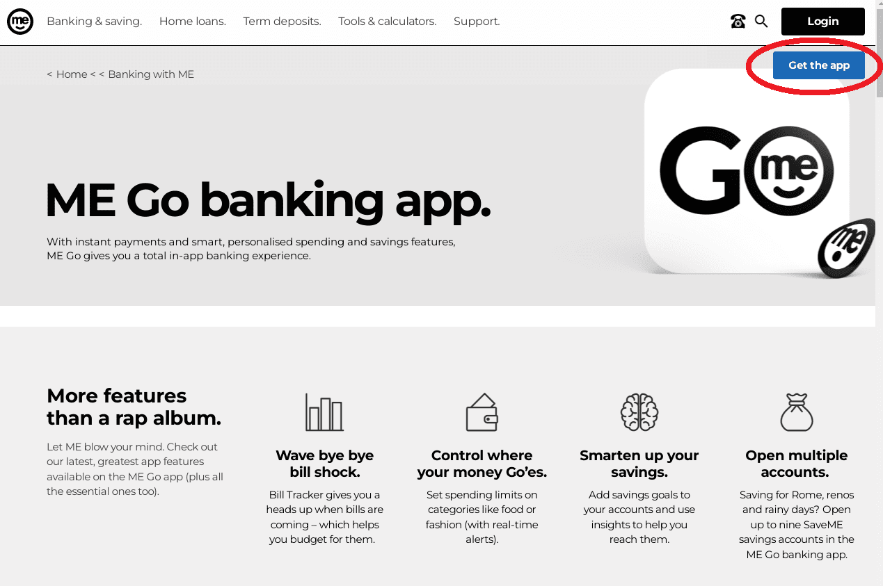 Обзор ME Bank - Официальный сайт