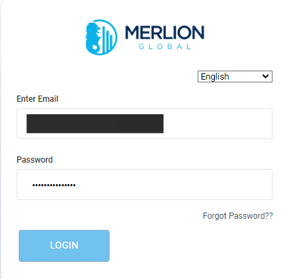 Обзор Merlion Global — Вход в личный кабинет