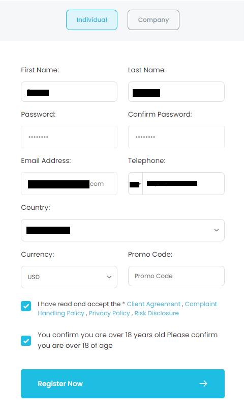 Обзор Neotrades — Регистрация Личного кабинета