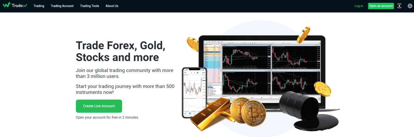 Обзор TradeWill — Сайт компании
