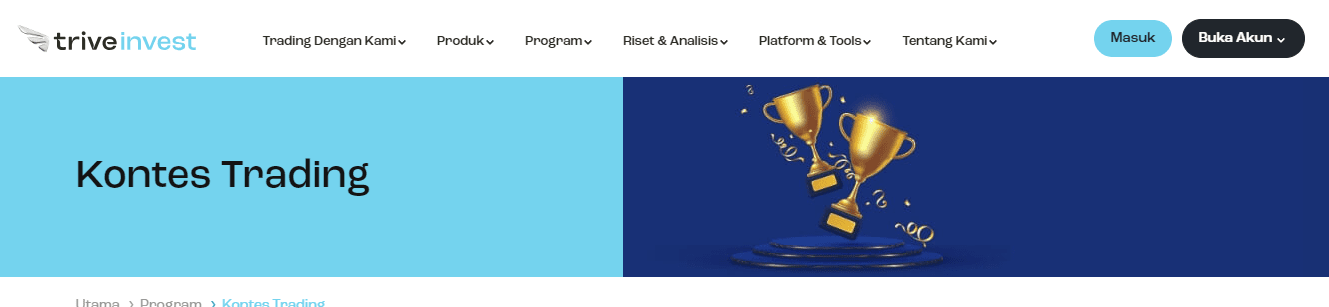 Обзор Trive Invest — Торговые соревнования на демо-счетах
