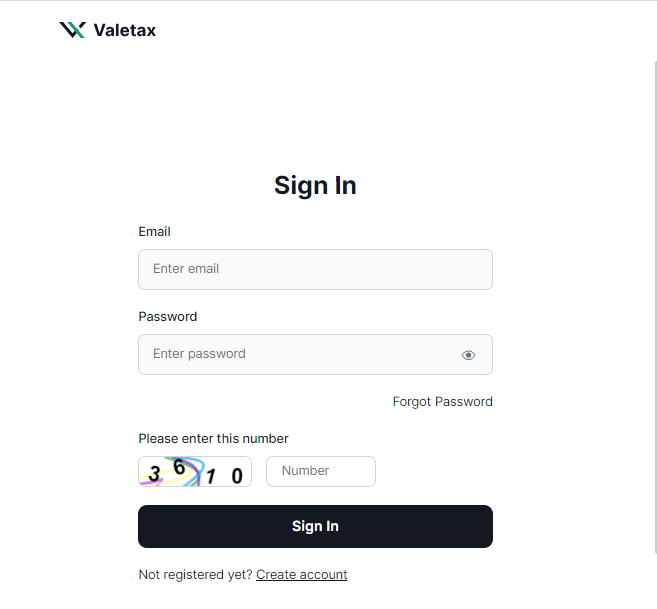 Обзор Valetax — Вход в Личный кабинет