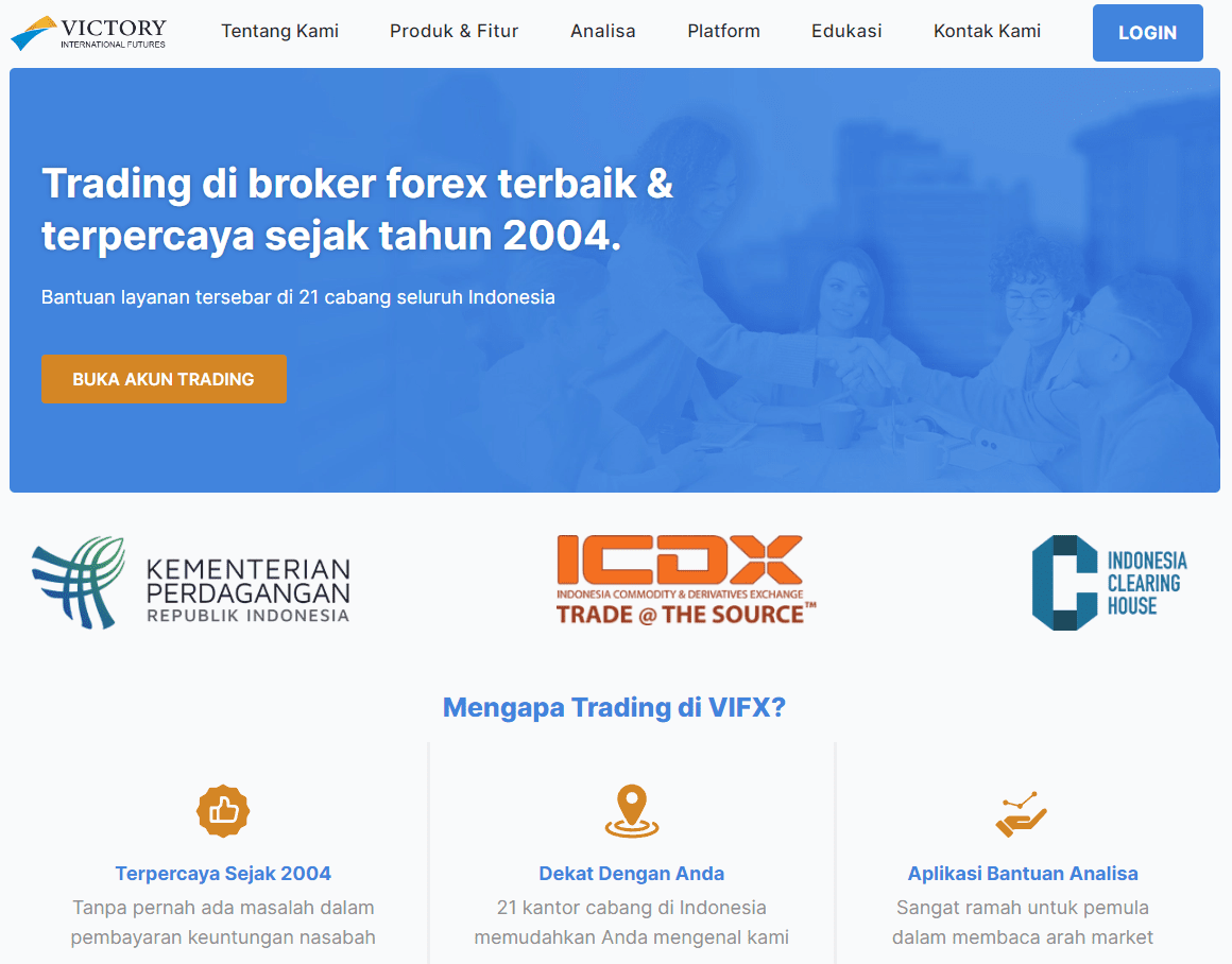 Обзор Victory International Futures — Официальный сайт