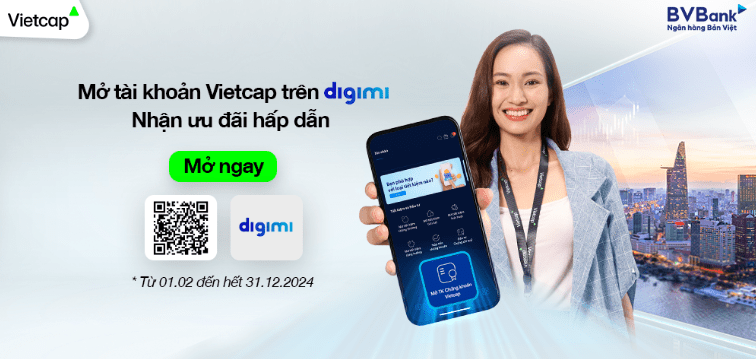 Обзор Vietcap — Бонус за открытие счета через приложение банка-партнера