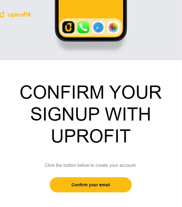 Предстоит выполнить еще одно условие – подтвердить e-mail