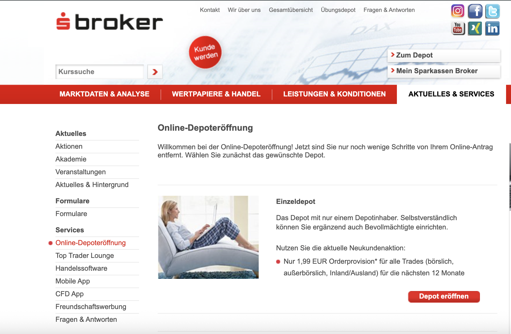 Обзор S Broker — Запуск регистрация