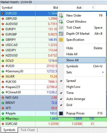 Торговая платформа FxPro