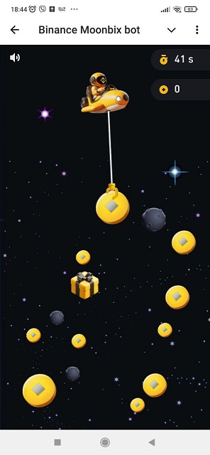 Космическая игра Moonbix