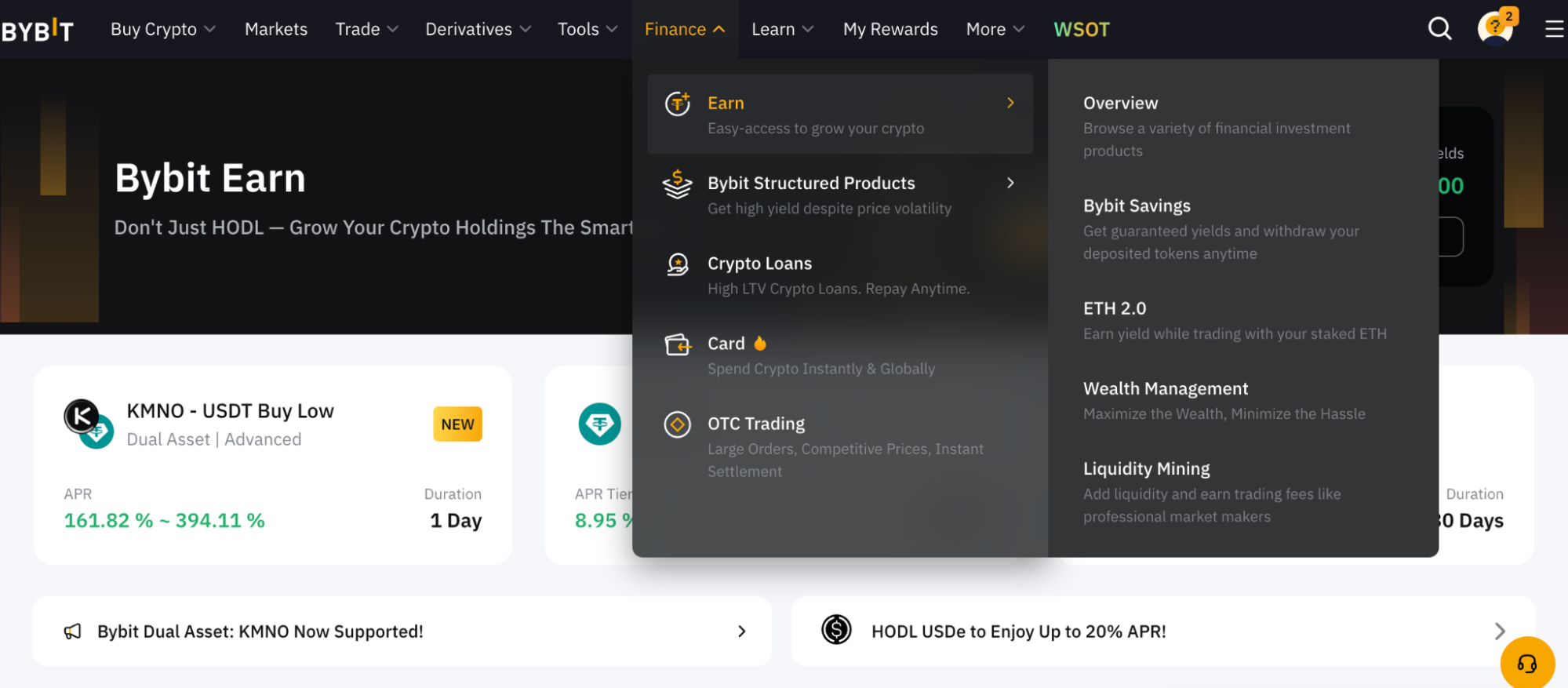 Bybit Earn