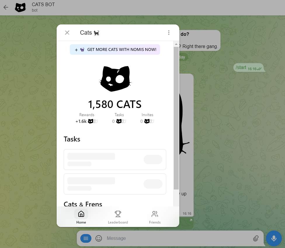 CATS bot