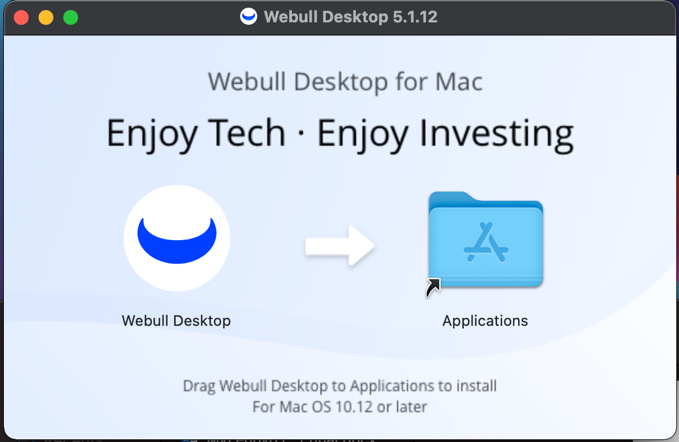Download Webull Desktop for Mac