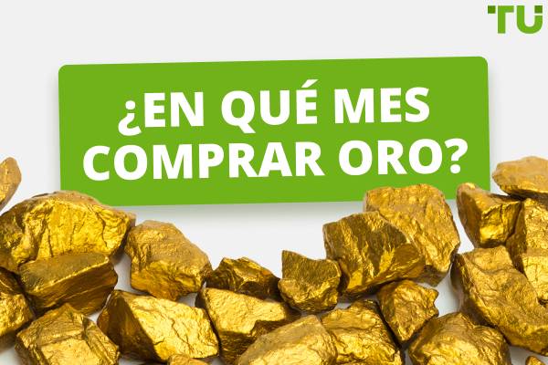 ¿En qué mes del año es más bajo el precio del oro?