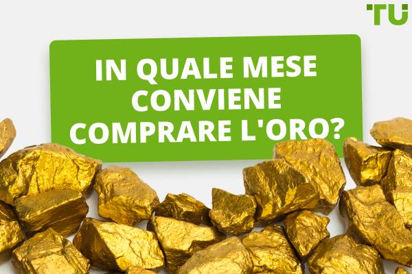 In quale mese dell'anno il prezzo dell'oro è più basso?