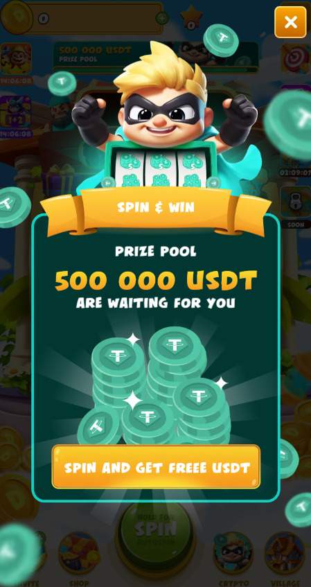 Kumpulan hadiah USDT DreamCoin