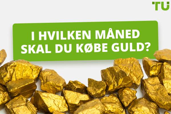 I hvilken måned af året er prisen på guld lavest?