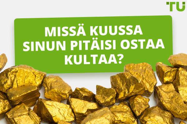 Missä kuussa vuoden on kullan hinta alhaisin?