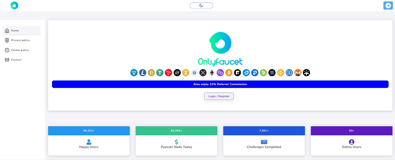 OnlyFaucet Solana faucet