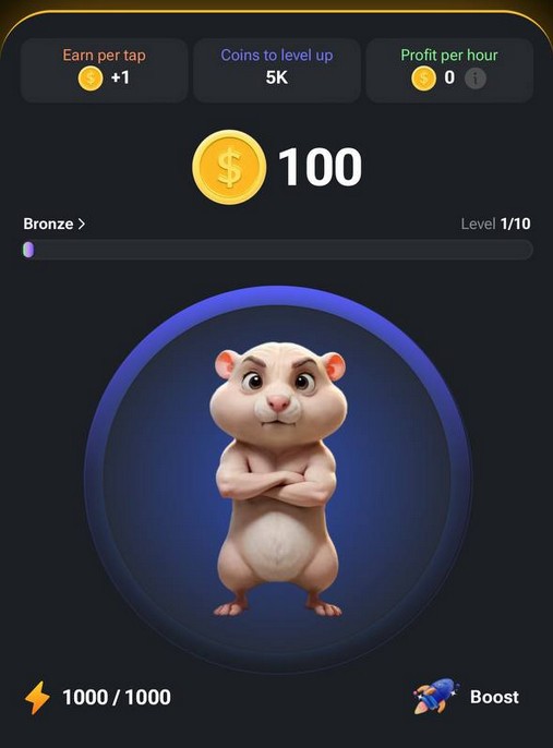 Hamster Kombat Telegram Proqramı