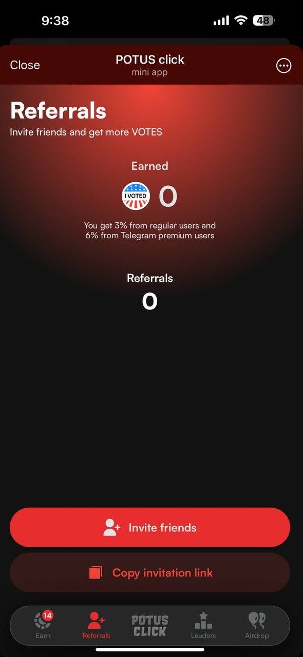 POTUS referral program