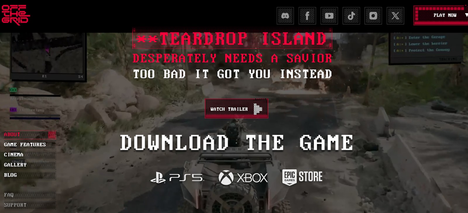 กลไกการเล่นเกม Off the Grid