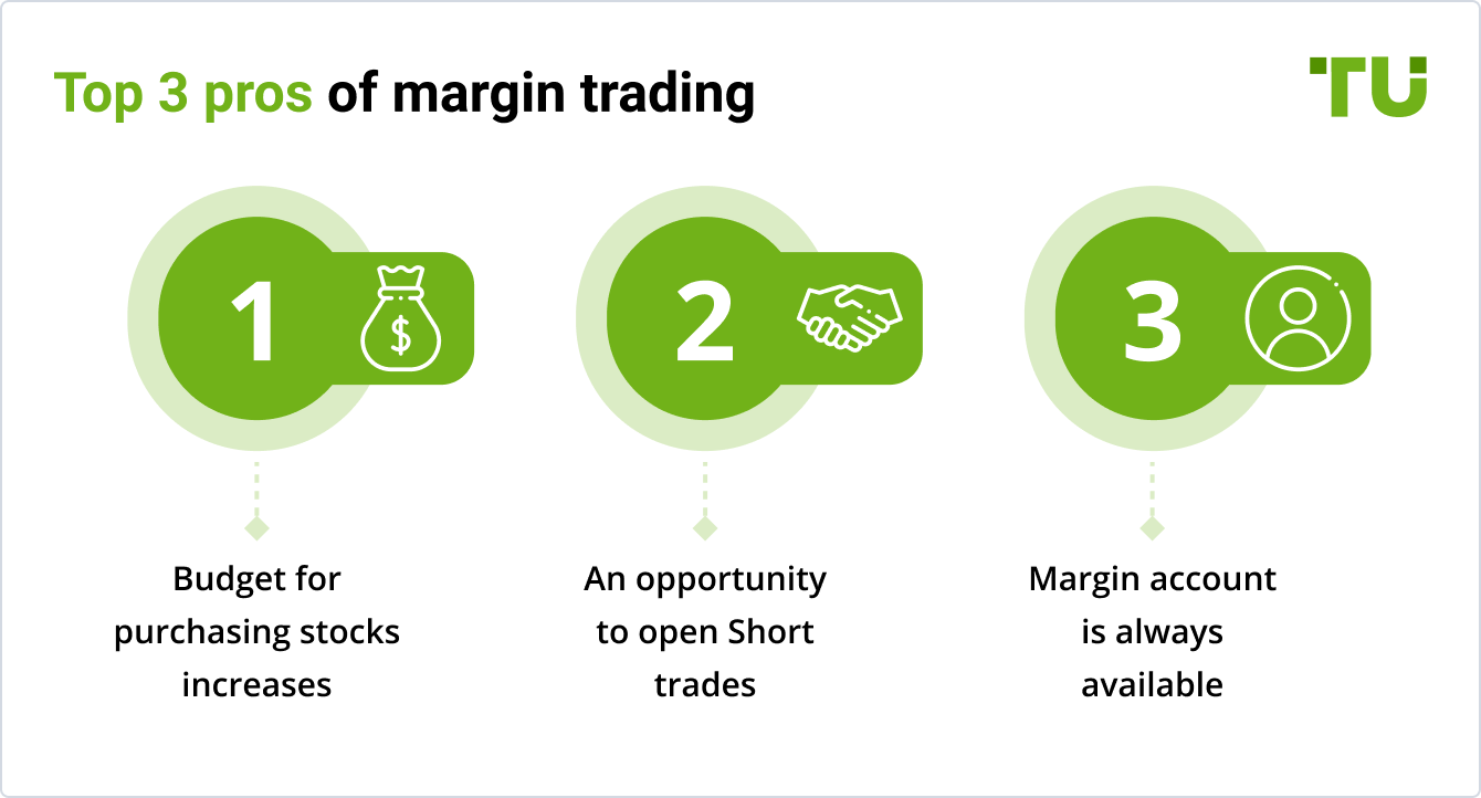 Top 3 pros of margin trading