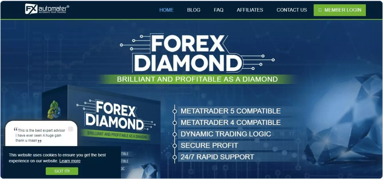 Expert Advisors für MetaTrader 4 – Forex Diamond EA