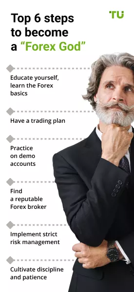 Top 6 steps to become a Forex God