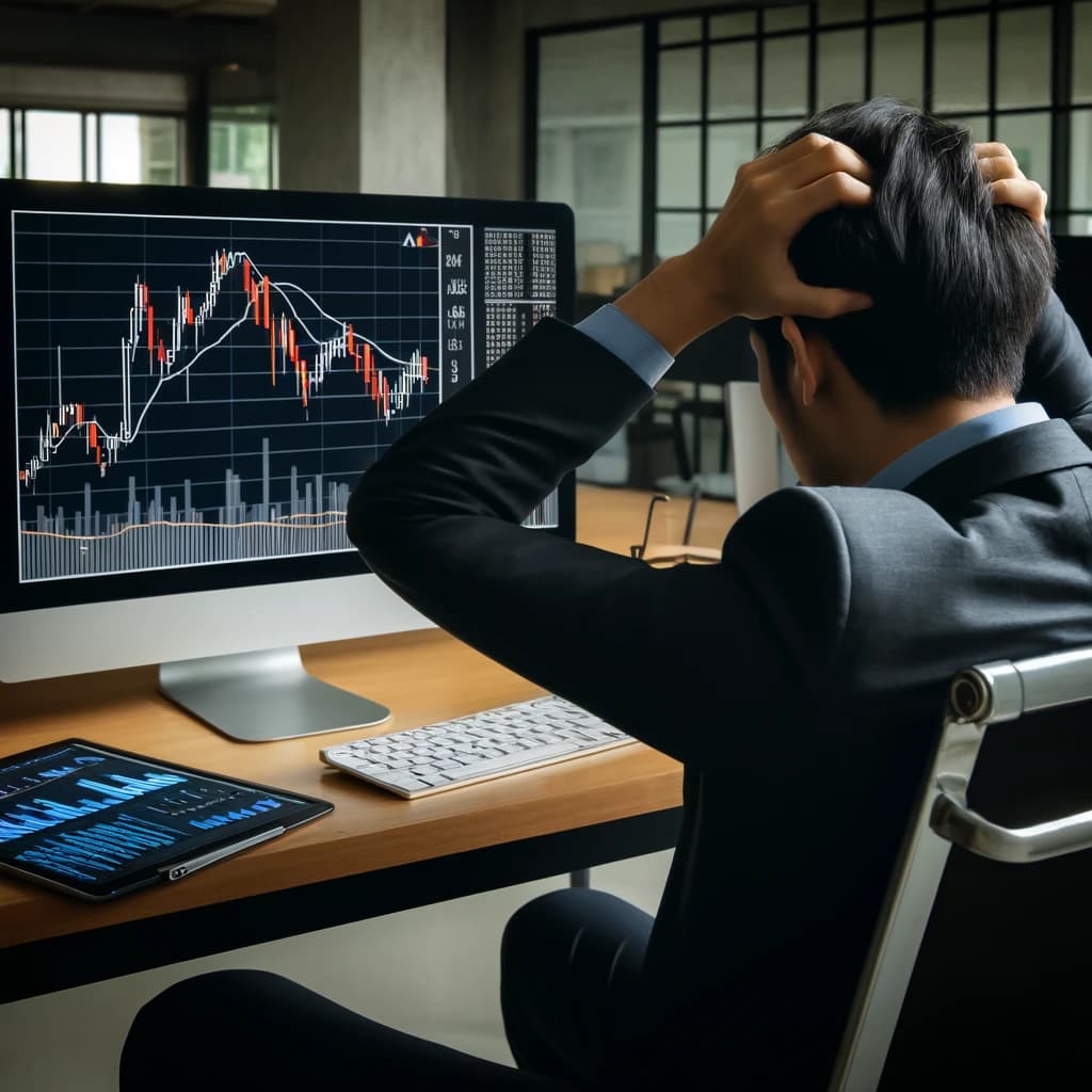 AI Depiction Of Weak Trading Psychology