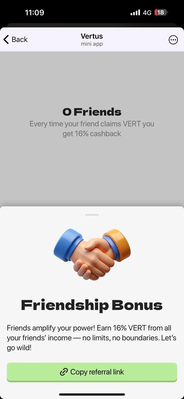 Vertus Referral System