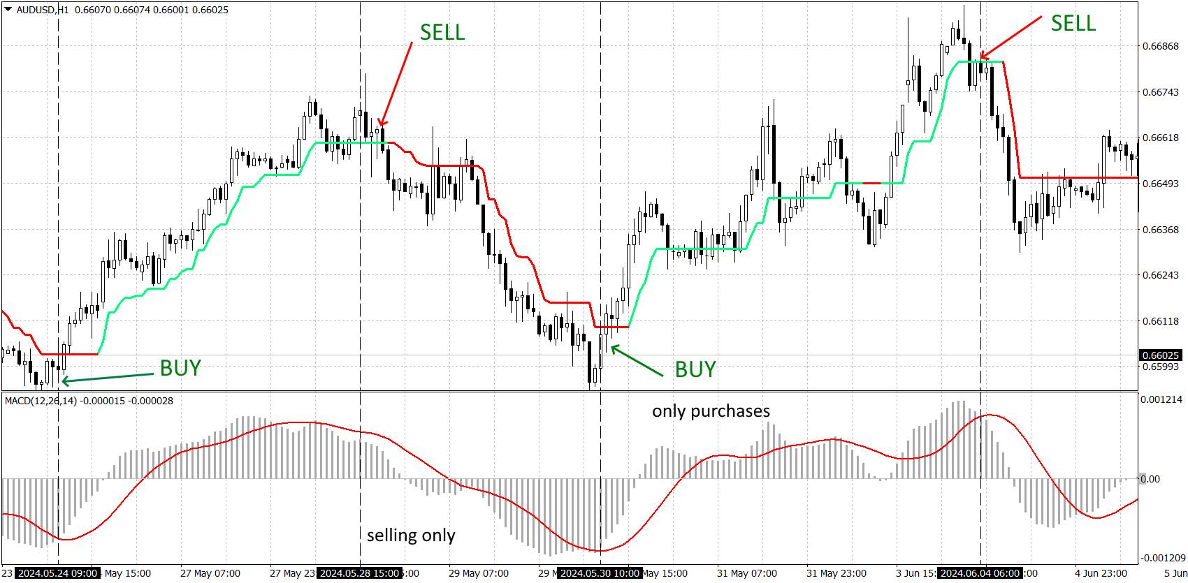 SuperTrend+ MACD