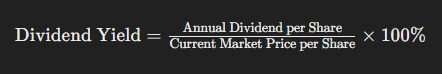 Dividend yield