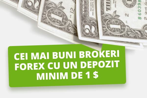 Cei mai buni brokeri Forex cu depozit minim de 1 $, în 2024