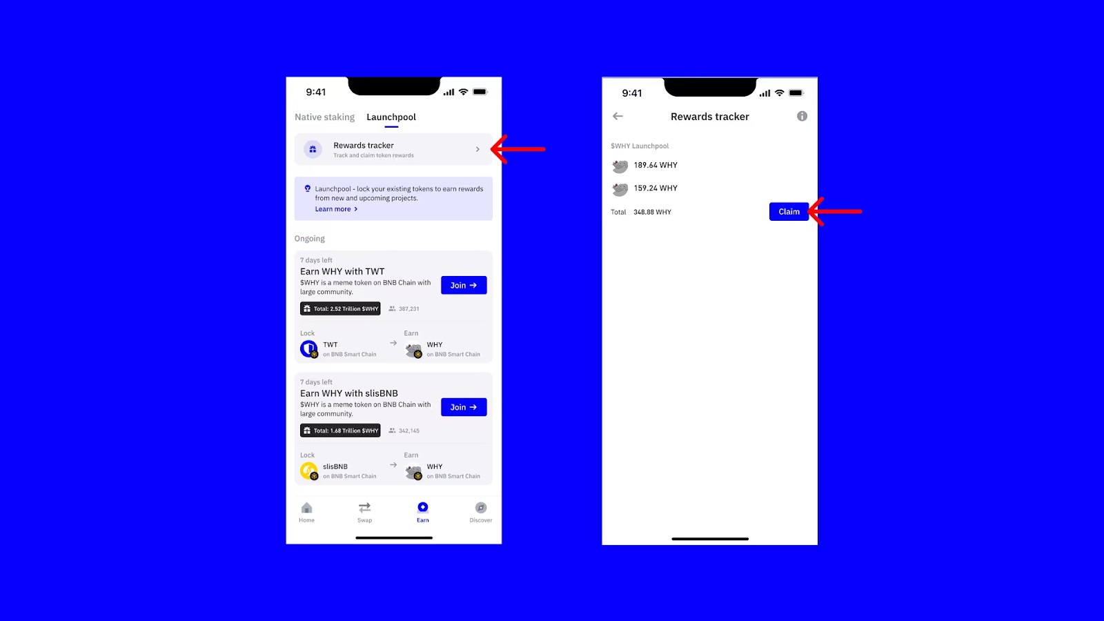 How to join Trust Wallet launchpool
