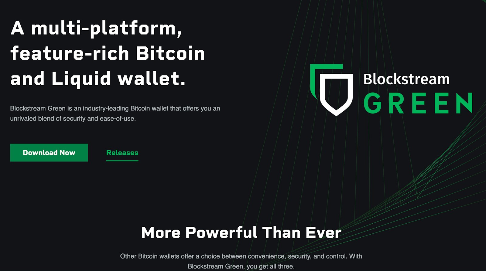 Blockstream Green
