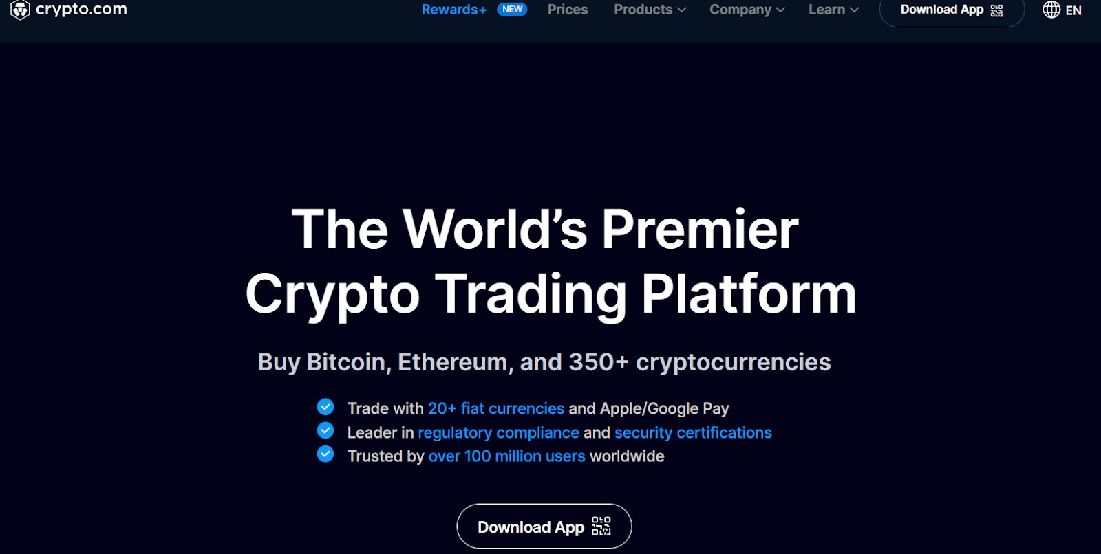<span translate="no">Crypto.com</span> crypto cashback program