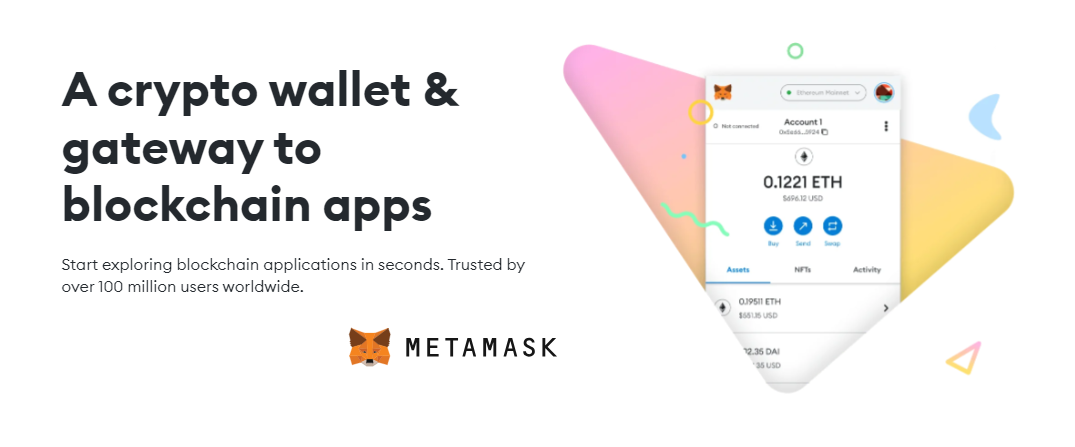 MetaMask is considered as one of the best cryptocurrency wallet options