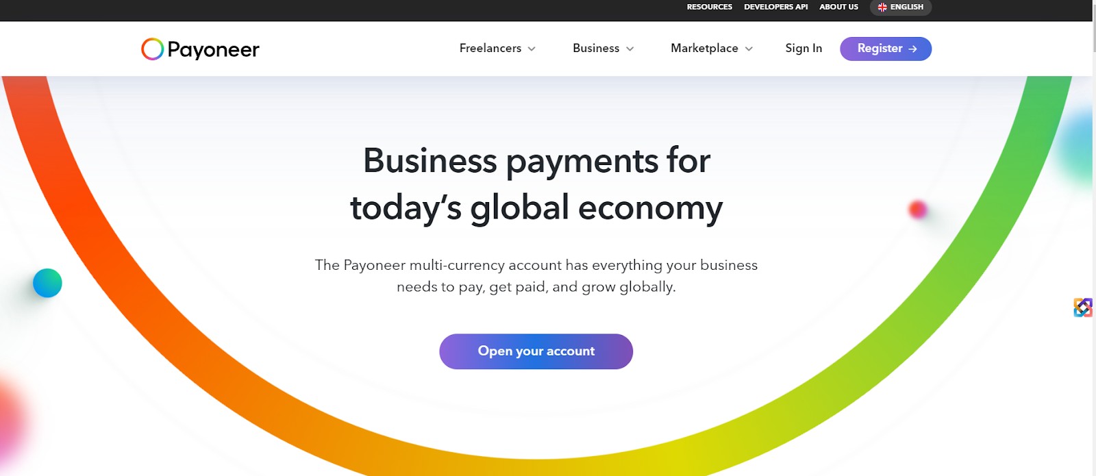 ការផ្តល់ជូនប្រាក់រង្វាន់ Payoneer