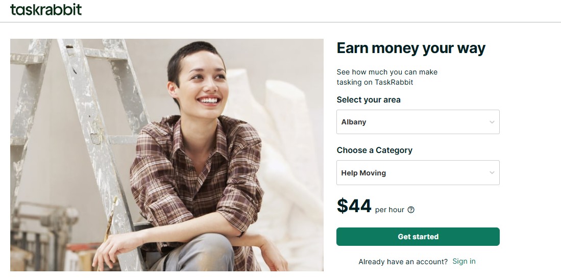Getting started on TaskRabbit