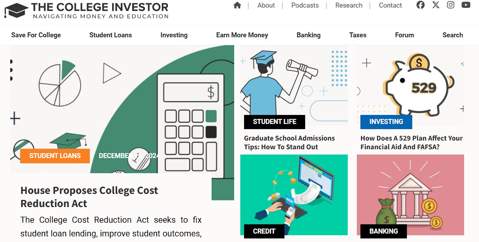 College Investor Audio Show