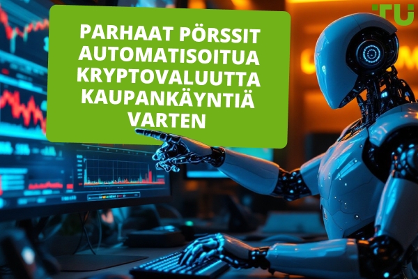 Parhaat pörssit automatisoitua kryptokauppaa varten vuonna 2025