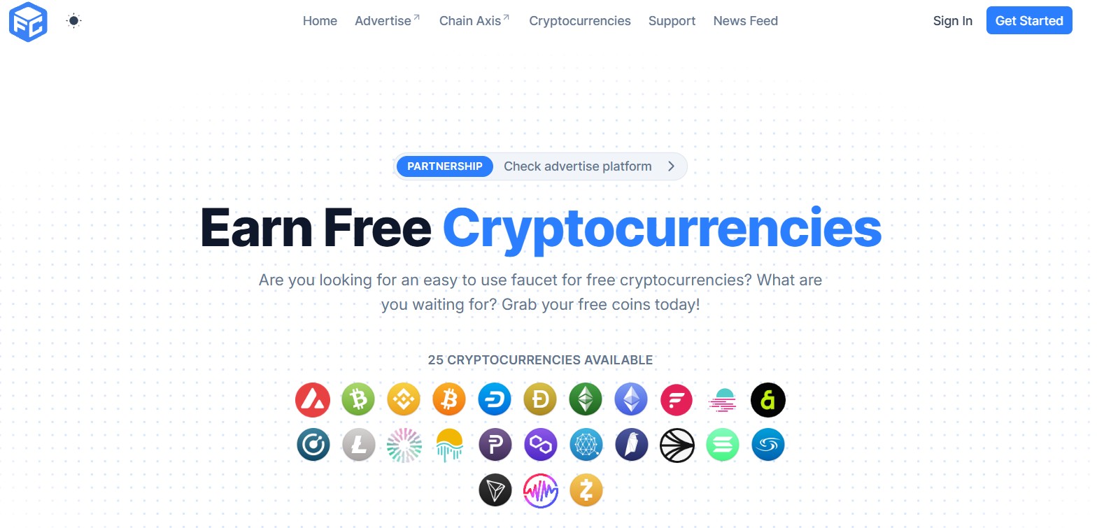 FaucetCrypto Solana faucet