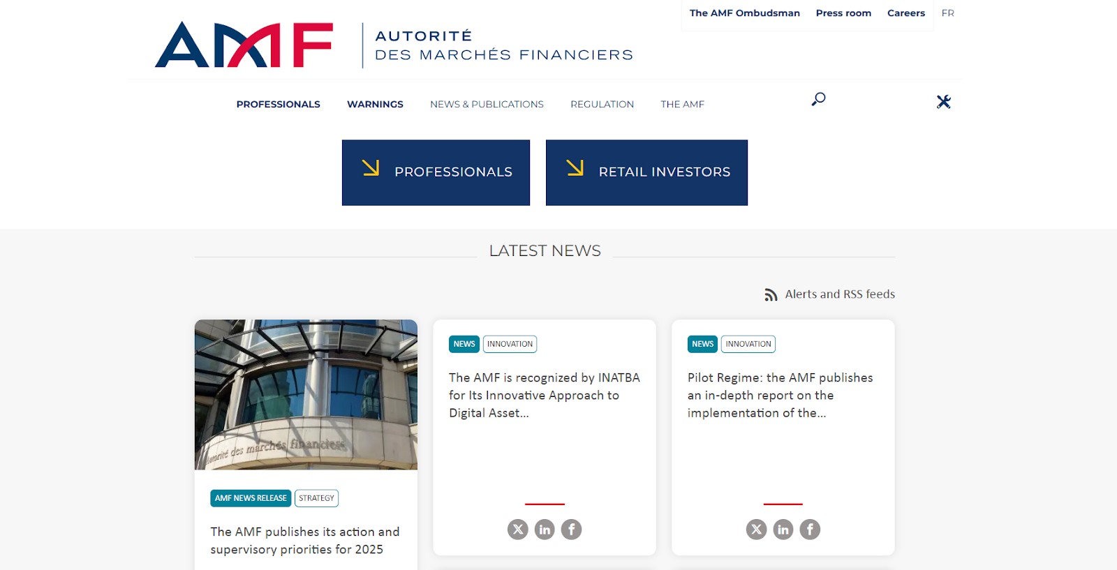 <span translate="no">AMF</span> official website