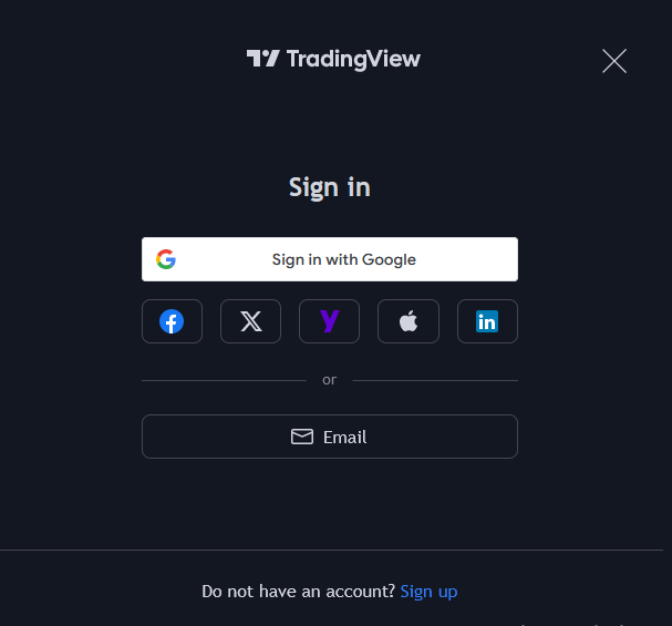 TradingView’s official website